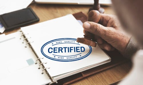 Certified Warranty Guarantee Insurance Assurance Concept